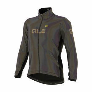 ALÉ Cyklistická zateplená bunda - IRIDESCENT WINTER - dúhová 2XL