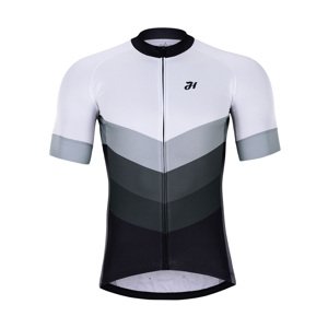 HOLOKOLO Cyklistický dres s krátkym rukávom - NEW NEUTRAL - čierna/biela