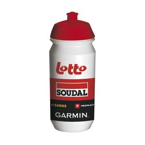 TACX Cyklistická fľaša na vodu - LOTTO SOUDAL - biela/červená