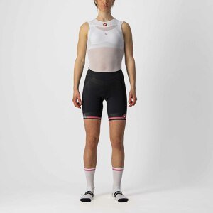 CASTELLI Cyklistické nohavice krátke bez trakov - GIRO D'ITALIA 2024 W - čierna/ružová L
