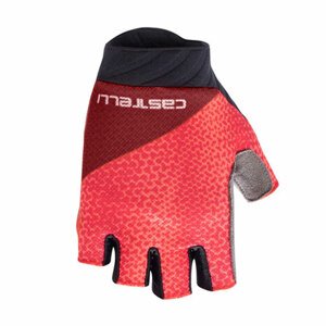 CASTELLI Cyklistické rukavice krátkoprsté - ROUBAIX GEL 2 LADY - ružová XS