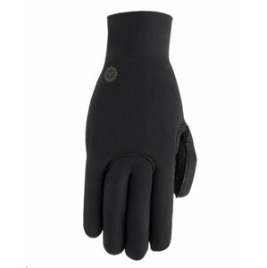 AGU Cyklistické rukavice dlhoprsté - ESSENTIAL NEOPREEN - čierna XL