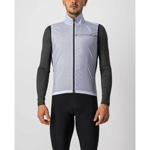 CASTELLI Cyklistická vesta - SQUADRA STRECH - šedá XL