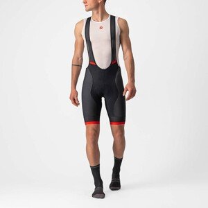 CASTELLI Cyklistické nohavice krátke s trakmi - COMPETIZIONE KIT - čierna M