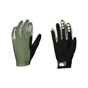 POC Cyklistické rukavice krátkoprsté - SAVANT MTB - čierna/zelená M