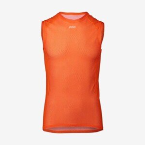POC Cyklistické tričko bez rukávov - ESSENTIAL LAYER - oranžová S