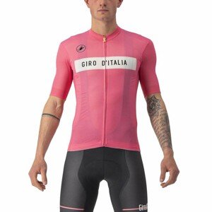 CASTELLI Cyklistický dres s krátkym rukávom - GIRO D'ITALIA 2022 - ružová 2XL