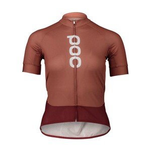 POC Cyklistický dres s krátkym rukávom - ESSENTIAL ROAD LADY - červená L