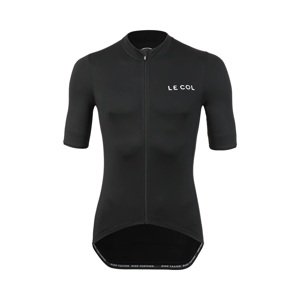 LE COL Cyklistický dres s krátkym rukávom - HORS CATEGORIE II - čierna