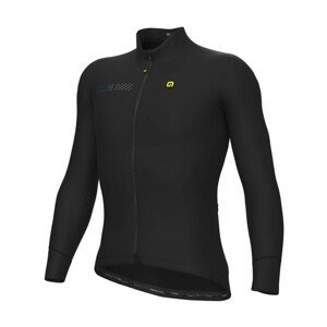 ALÉ Cyklistická zateplená bunda - FONDO 2.0 SOLID - čierna 5XL