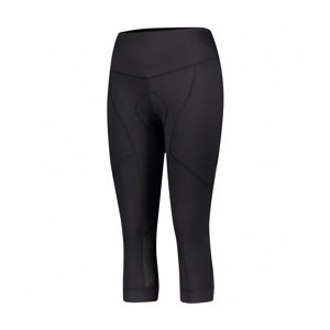 SCOTT Cyklistické nohavice krátke bez trakov - ENDURANCE 10+ LADY - čierna