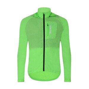 HOLOKOLO Cyklistická vodeodolná pláštenka - WIND/RAIN - zelená L