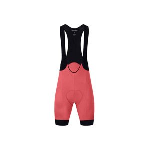 HOLOKOLO Cyklistické nohavice krátke s trakmi - ELITE - červená/čierna XL