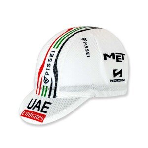 PISSEI Cyklistická čiapka - PISSEI UAE TEAM EMIR - biela/čierna UNI