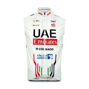 PISSEI Cyklistická vesta - UAE 2023 - biela 3XL