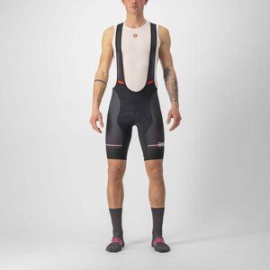 CASTELLI Cyklistické nohavice krátke s trakmi - #GIRO COMPETIZIONE - čierna S