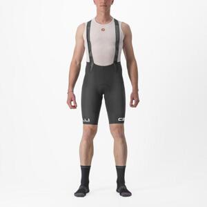 CASTELLI Cyklistické nohavice krátke s trakmi - FREE AERO RC CLASSIC - čierna/biela M