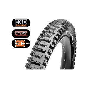 MAXXIS plášť - MINION DHR II 29x2.4wt EXO/TR/3C - čierna