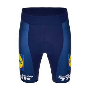 SANTINI Cyklistické nohavice krátke bez trakov - LIDL TREK 2024 LADY - modrá M