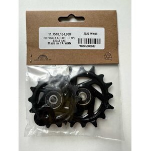 SRAM kladky pre prehadzovačku - PULLEYS X0 T-TYPE EAGLE AXS - čierna