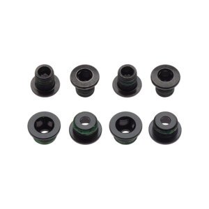 SRAM sada skrutiek - CRANK CHAINRING BOLT KIT 4X2 - čierna