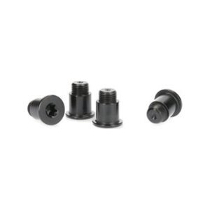 SRAM sada skrutiek - CRANK CHAINRING BOLT KIT 4-ARM FORCE 2X 107 - čierna