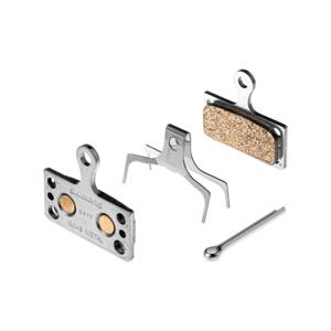 SHIMANO brzdové platničky - BRAKE PADS G04S - strieborná