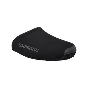 SHIMANO Cyklistické návleky na tretry - DUAL SOFTSHELL TOE - čierna 40-41