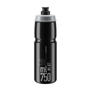 ELITE Cyklistická fľaša na vodu - JET 750 - čierna