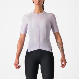 CASTELLI Cyklistický dres s krátkym rukávom - ESPRESSO W - fialová XL