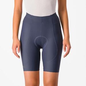 CASTELLI Cyklistické nohavice krátke bez trakov - ESPRESSO W - modrá L