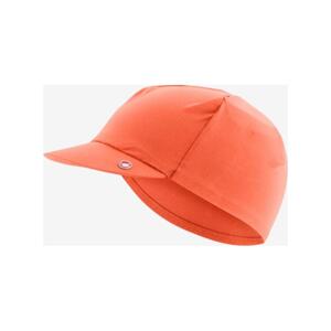CASTELLI Cyklistická čiapka - PREMIO - oranžová UNI