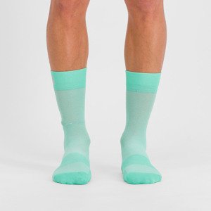 SPORTFUL Cyklistické ponožky klasické - MATCHY - svetlo zelená L-XL