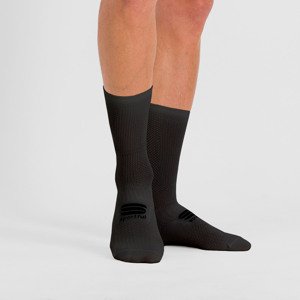 SPORTFUL Cyklistické ponožky klasické - PRO - čierna L-XL