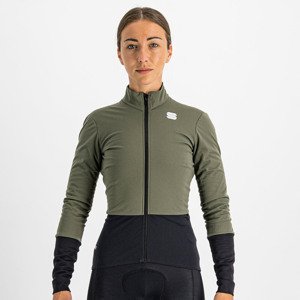 SPORTFUL Cyklistická vetruodolná bunda - TOTAL COMFORT - zelená/čierna S