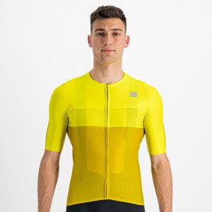 SPORTFUL Cyklistický dres s krátkym rukávom - LIGHT PRO - žltá M