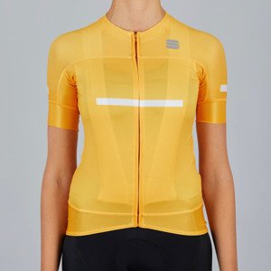 SPORTFUL Cyklistický dres s krátkym rukávom - EVO - žltá M