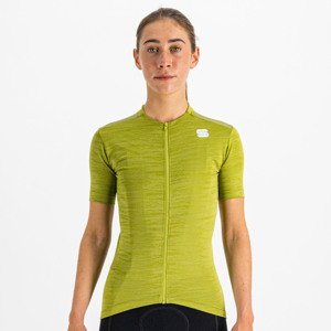 SPORTFUL Cyklistický dres s krátkym rukávom - SUPERGIARA - svetlo zelená L
