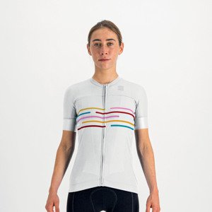 SPORTFUL Cyklistický dres s krátkym rukávom - VELODROME - biela S