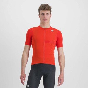 SPORTFUL Cyklistický dres s krátkym rukávom - MATCHY - červená M