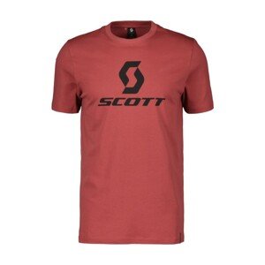 SCOTT Cyklistické tričko s krátkym rukávom - ICON - červená 2XL