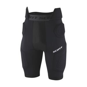 SCOTT šortky s chráničmi - SOFTCON AIR - čierna XL