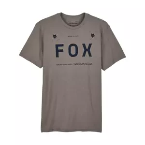 FOX Cyklistické tričko s krátkym rukávom - AVIATION PREM - šedá L