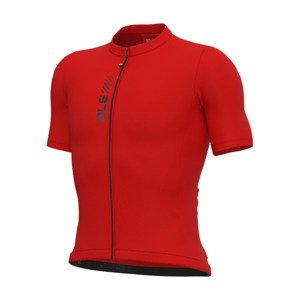ALÉ Cyklistický dres s krátkym rukávom - PRAGMA COLOR BLOCK - červená 5XL