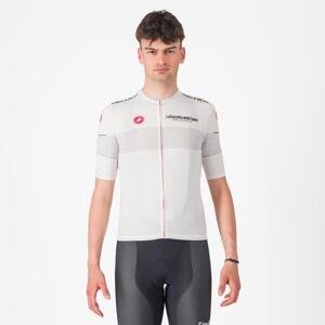 CASTELLI Cyklistický dres s krátkym rukávom - GIRO107 CLASSIFICATION - biela M