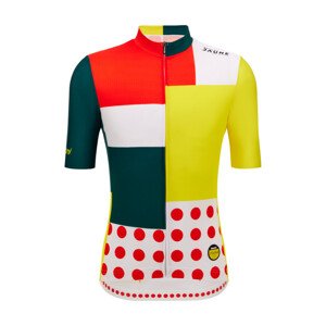 SANTINI Cyklistický dres s krátkym rukávom - TDF COMBO - viacfarebná 3XL