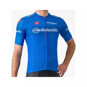 CASTELLI Cyklistický dres s krátkym rukávom - #GIRO107 CLASSIFICATION - modrá XS