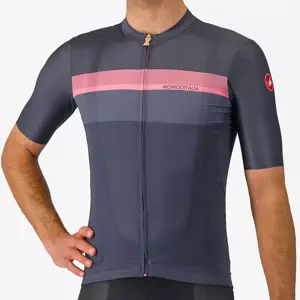 CASTELLI Cyklistický dres s krátkym rukávom - #GIRO VELOCE - modrá S