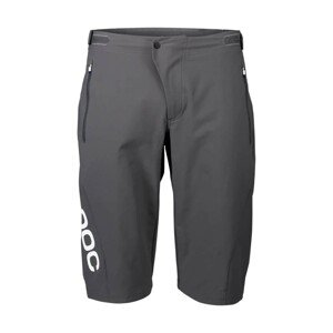 POC Cyklistické nohavice krátke bez trakov - ESSENTIAL ENDURO - šedá XL