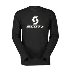 SCOTT Cyklistická mikina - ICON LS - čierna M